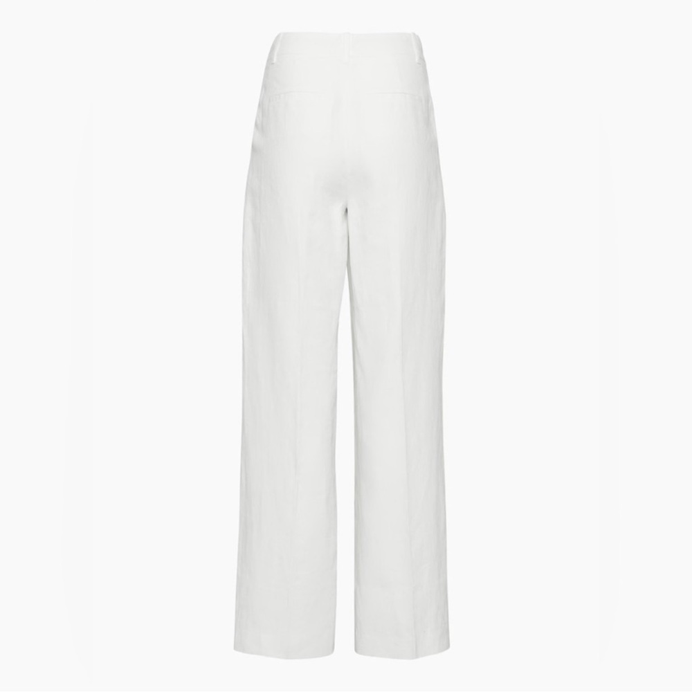 NWT Aritzia Wilfred Effortless Linen Pant - Picture 3 of 8